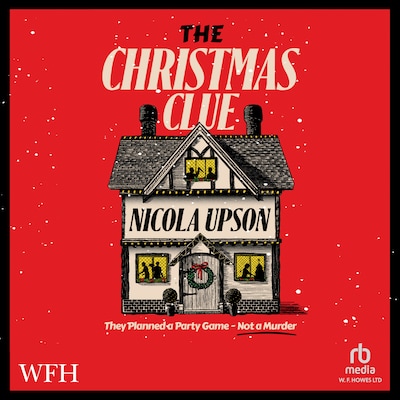 The Christmas Clue – omslag til lydbogen af Nicola Upson