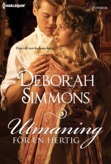Utmaning för en hertig – omslag till ljudboken av Deborah Simmons