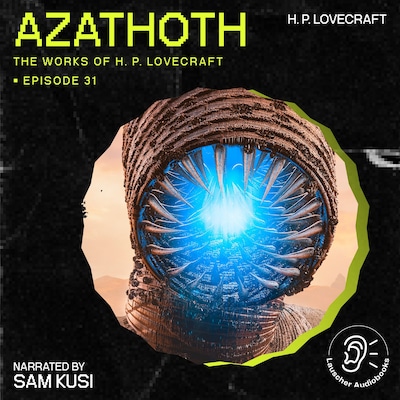 Azathoth (The Work of H. P. Lovecraft, Episode 31) – omslag til lydbogen af H. P. Lovecraft