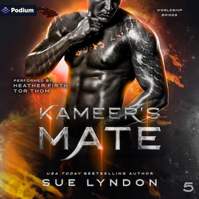 Kameer's Mate – omslag til lydbogen af Sue Lyndon