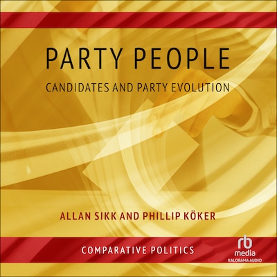 Party People – omslag til lydbogen af Allan Sikk, Phillip Koker