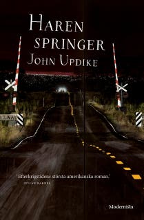 Haren springer – omslag till ljudboken av John Updike