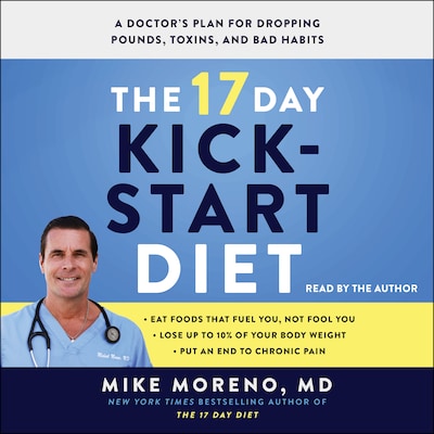 The 17 Day Kickstart Diet – omslag til lydbogen af Mike Moreno