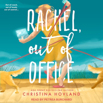 Rachel, Out of Office – omslag til lydbogen af Christina Hovland