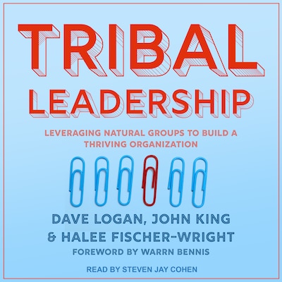 Tribal Leadership – omslag til lydbogen af Dave Logan, John King, Halee Fischer-Wright