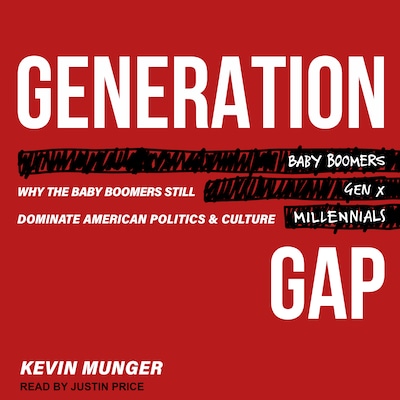 Generation Gap – omslag til lydbogen af Kevin Munger