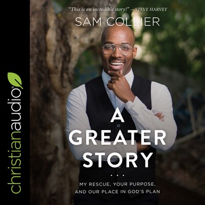 A Greater Story – omslag til lydbogen af Sam Collier