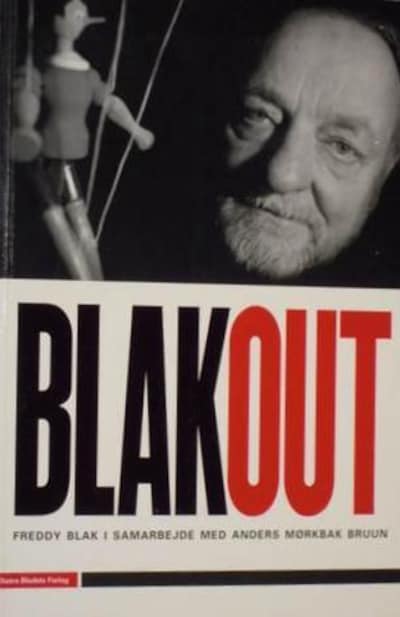 Blakout – omslag til lydbogen af Freddy Blak