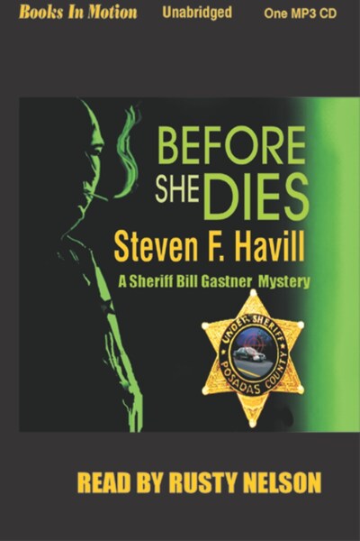 Before She Dies – omslag til lydbogen af Steven F Havill