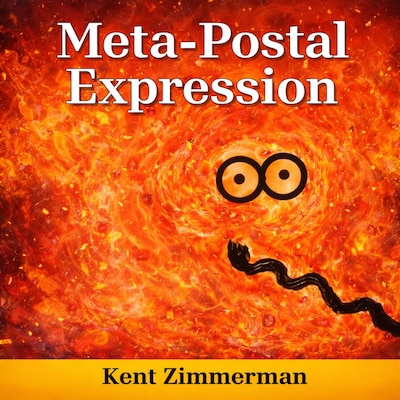 Meta-Postal Expression – omslag til lydbogen af Kent Zimmerman