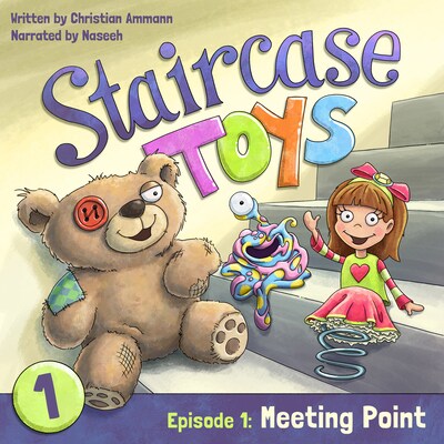 Staircase Toys – okładka audiobooka, autor Christian Ammann