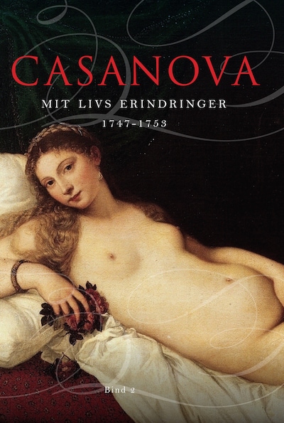 Mit livs erindringer – omslag til lydbogen af Giacomo Casanova
