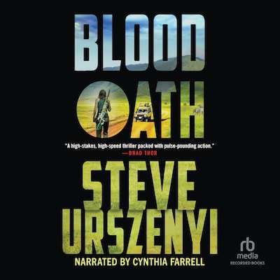 Blood Oath – omslag til lydbogen af Steve Urszenyi