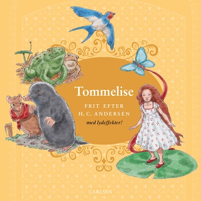Tommelise - med lydeffekter! – omslag til lydbogen af H. C. Andersen