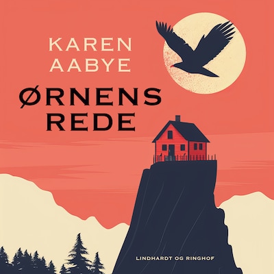 Ørnens rede – omslag til lydbogen af Karen Aabye