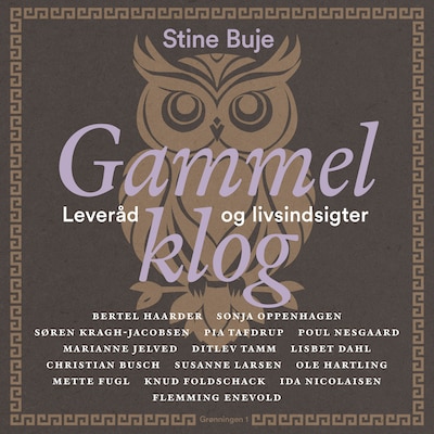 Gammelklog – omslag til lydbogen af Stine Buje