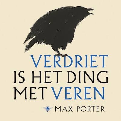 Verdriet is het ding met veren – omslag van het luisterboek van Max Porter