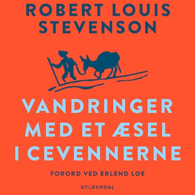 Vandringer med et æsel i Cevennerne – omslag til lydbogen af Robert Louis Stevenson