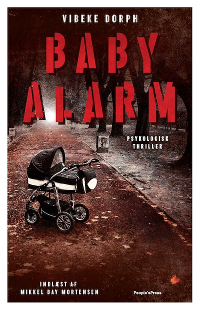 Babyalarm – omslag til lydbogen af Vibeke Dorph Nielsen