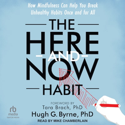 The Here-and-Now Habit – omslag til lydbogen af Hugh G. Byrne, PhD