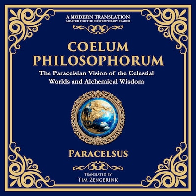Coelum Philosophorum – omslag til lydbogen af Paracelsus, Tim Zengerink