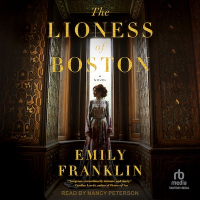The Lioness of Boston – omslag til lydbogen af Emily Franklin