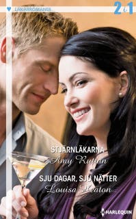 Stjärnläkarna / Sju dagar, sju nätter – omslag till ljudboken av Amy Ruttan,Louisa Heaton