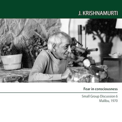 Fear in consciousness – omslag til lydbogen af Jiddu Krishnamurti