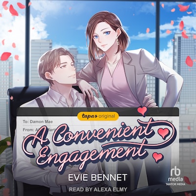 A Convenient Engagement – omslag til lydbogen af Evie Bennet