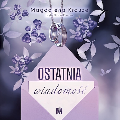 Ostatnia wiadomość – okładka audiobooka, autor Magdalena Krauze