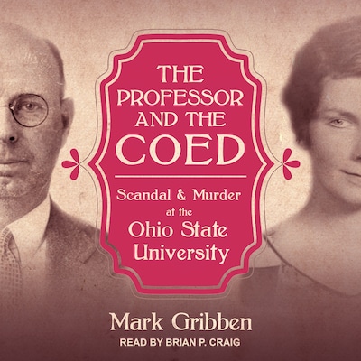 The Professor & the Coed – omslag til lydbogen af Mark Gribben