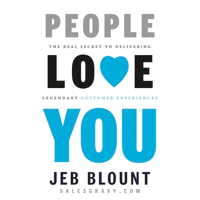 People Love You – omslag til lydbogen af Jeb Blount