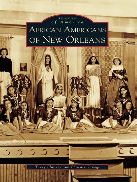 African Americans of New Orleans – omslag til lydbogen af Turry Flucker, Phoenix Savage