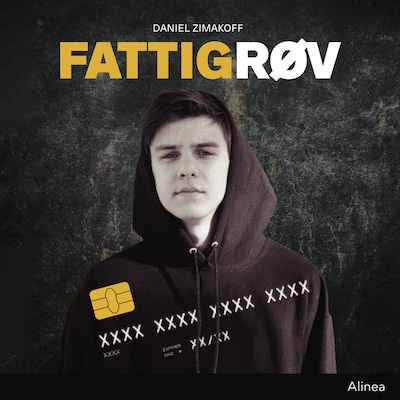 Fattigrøv – omslag til lydbogen af Daniel Zimakoff