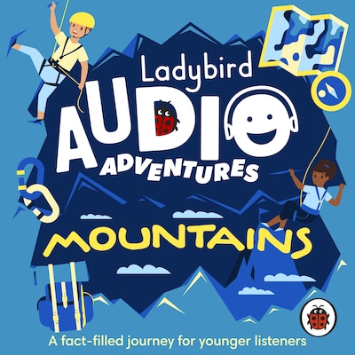 Ladybird Audio Adventures: Mountains – omslag til lydbogen af Ladybird