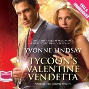 Tycoon's Valentine Vendetta – okładka audiobooka, autor Yvonne Lindsay