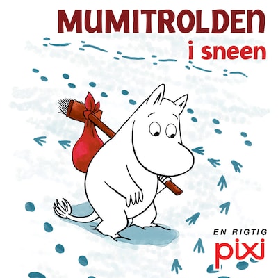 Mumitrolden i sneen – omslag til lydbogen af Tove Jansson