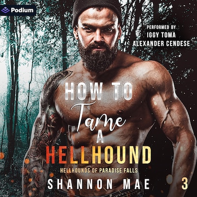 How to Tame a Hellhound – omslag til lydbogen af Shannon Mae