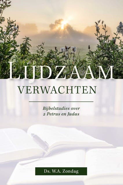 Lijdzaam verwachten – omslag van het luisterboek van W.A. Zondag
