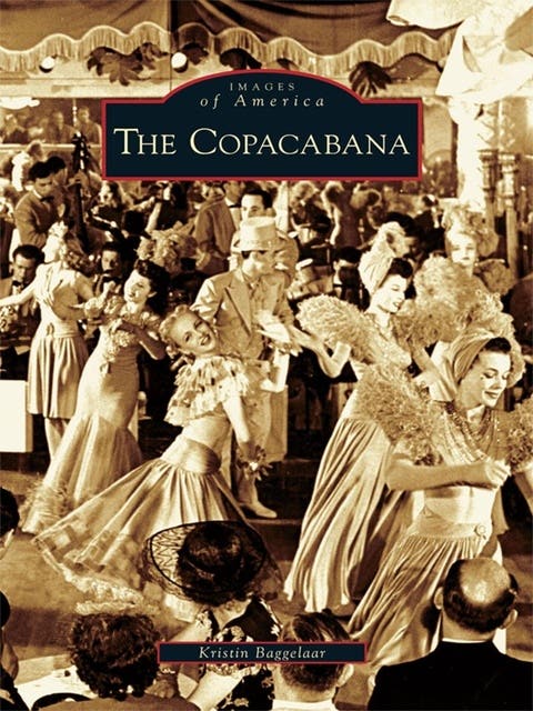 The Copacabana – omslag til lydbogen af Kristin Baggelaar