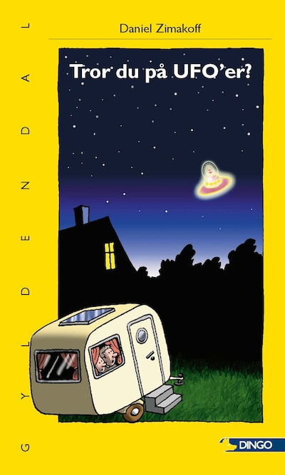 Tror du på UFO'er? – omslag til lydbogen af Daniel Zimakoff