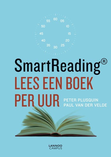 Smartreading: lees een boek per uur – omslag van het luisterboek van Paul van der Velde,Peter Plusquin