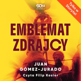 Emblemat zdrajcy – okładka audiobooka, autor Juan Gómez-Jurado