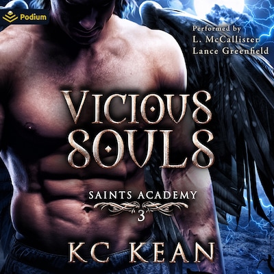 Vicious Souls – omslag til lydbogen af KC Kean