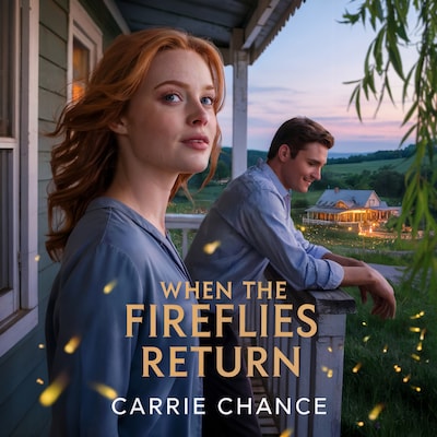 When the Fireflies Return – omslag til lydbogen af Carrie Chance