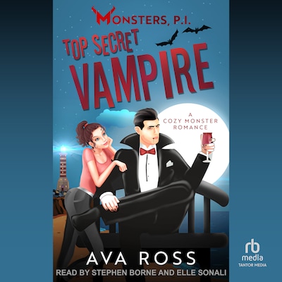 Top Secret Vampire – omslag til lydbogen af Ava Ross