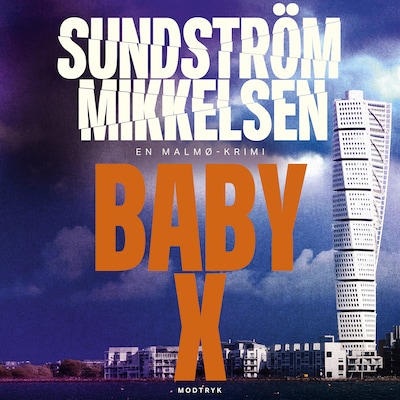 Baby X – omslag til lydbogen af Lena Sundström, Jens Mikkelsen