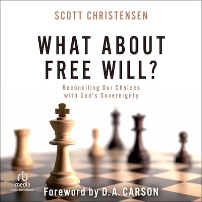 What about Free Will – omslag til lydbogen af Scott Christensen