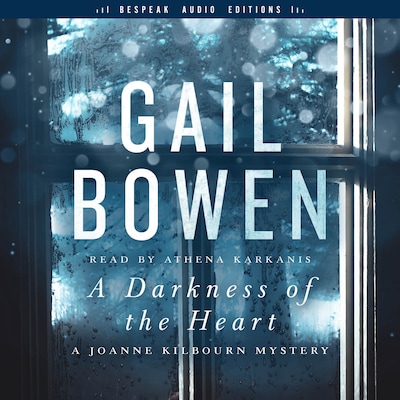 A Darkness of the Heart – omslag til lydbogen af Gail Bowen