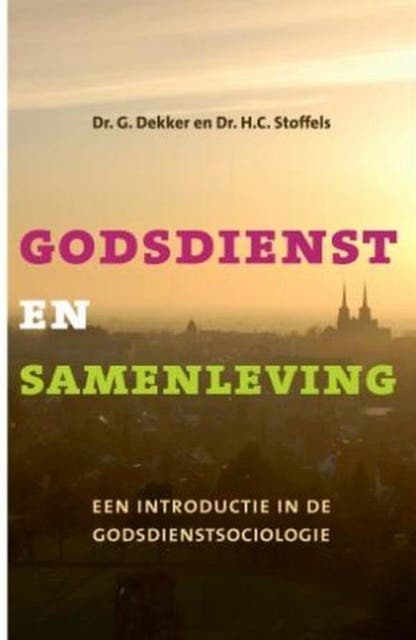 Godsdienst en samenleving – omslag van het luisterboek van Gerard Dekker,H.C. Stoffels